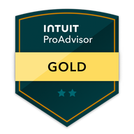 Intuit ProAdvisor Gold tier badge